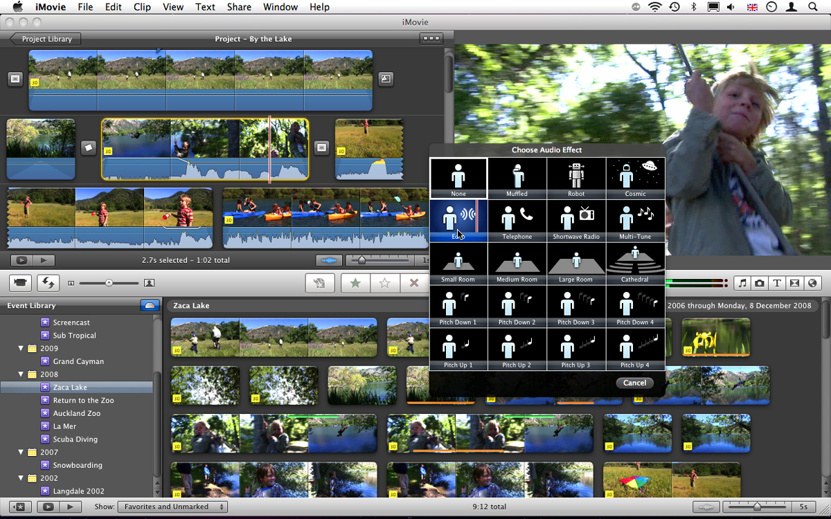 Imovie Movie Editing Software Mac